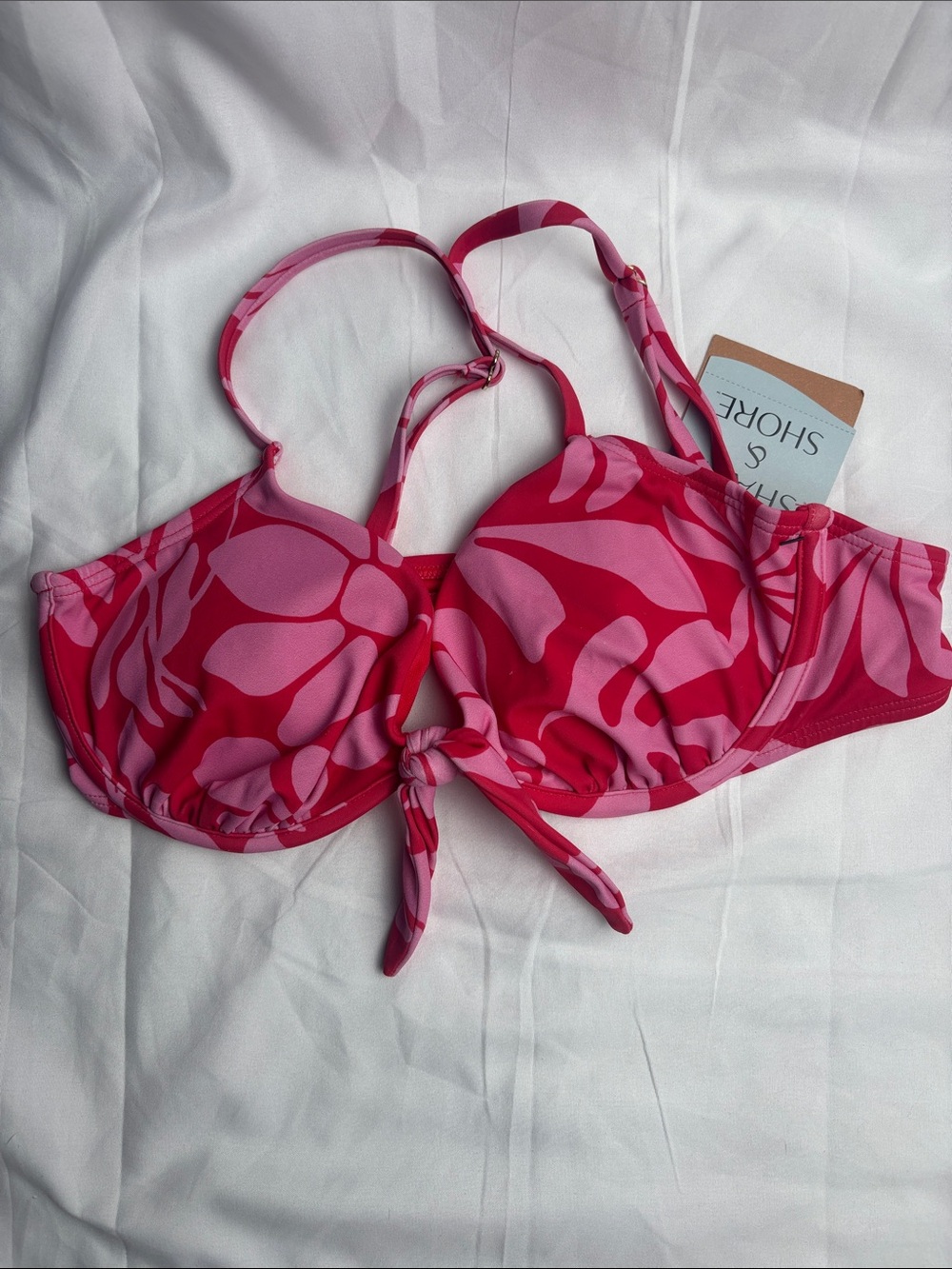 NWT Shade & Shore Bikini Top 34C